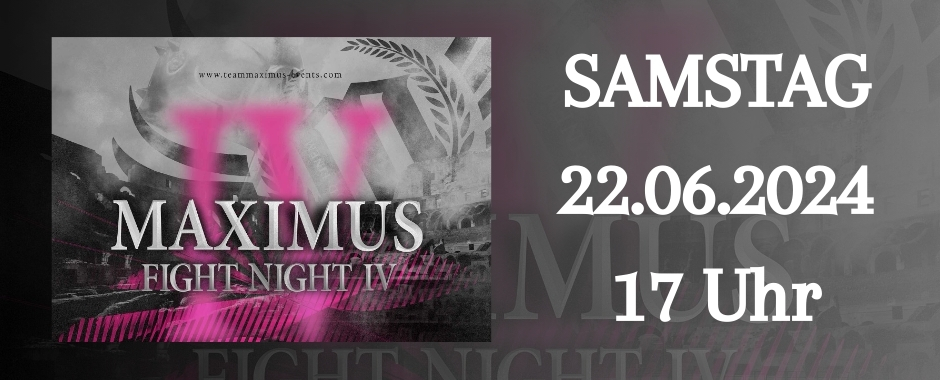 MAXIMUS FIGHT NIGHT IV